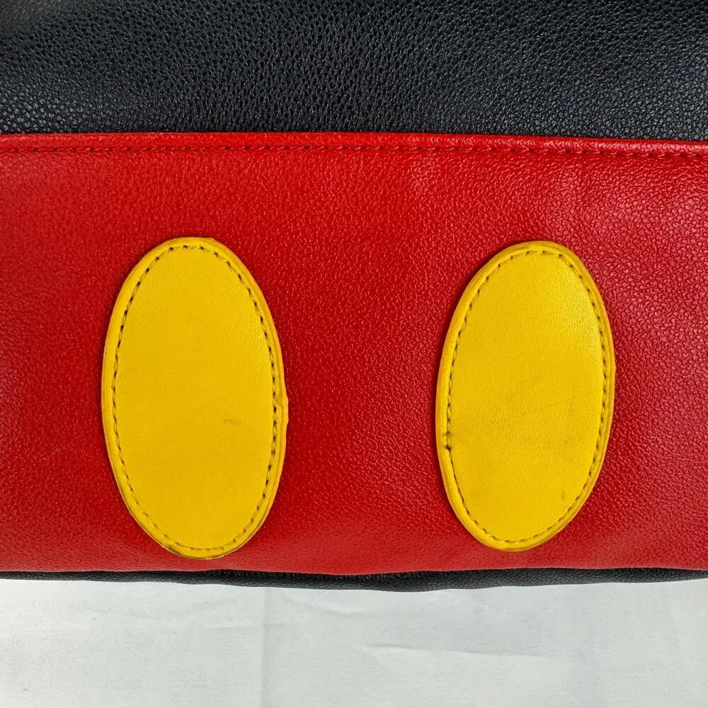 Disney Dani Nicole Mickey Mouse Mini Backpack Bag‎ Red Black Yellow Purse